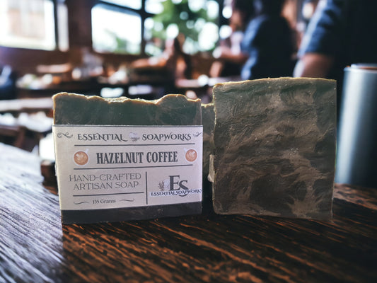 hazelnut coffee soap