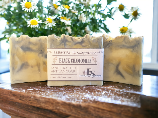black chamomile soap