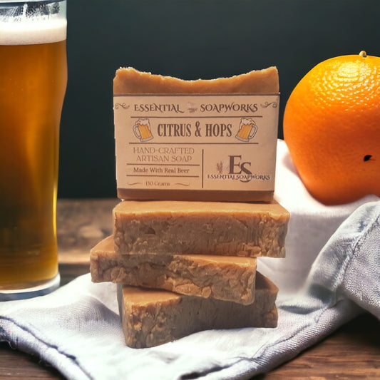Citrus & Hops Beer Soap