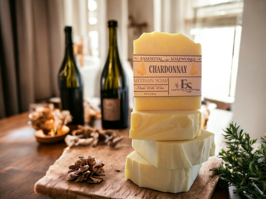 chardonnay wine soap