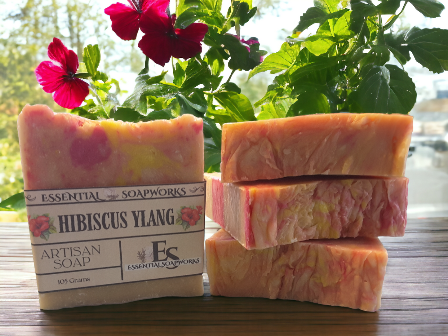 Hibiscus Ylang Soap