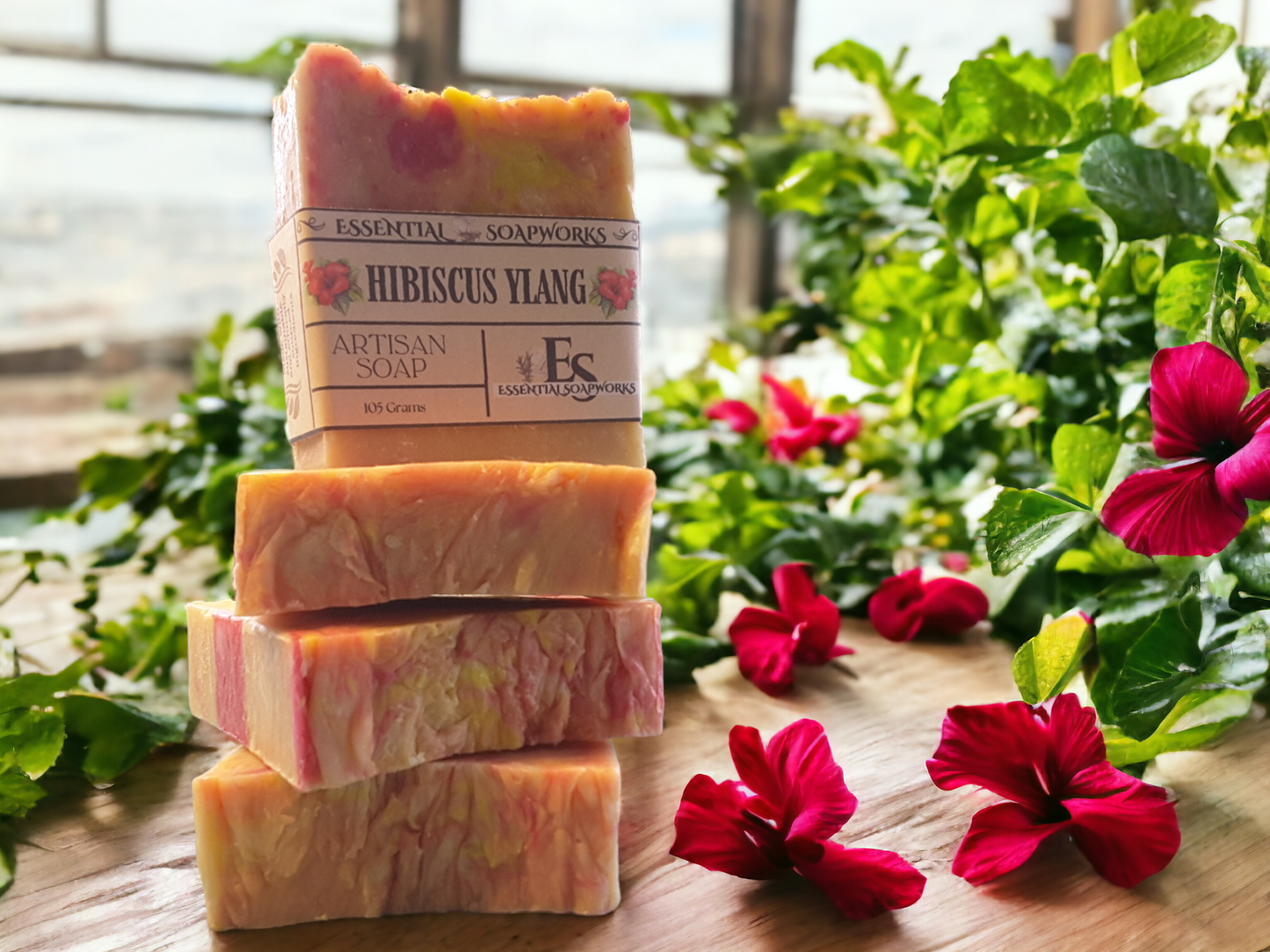 Hibiscus Ylang Soap