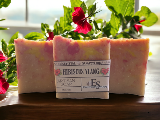 Hibiscus Ylang Soap