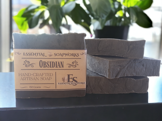 Obsidian Activated Charcoal Soap