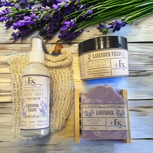Lavender Luxe Spa Gift Set