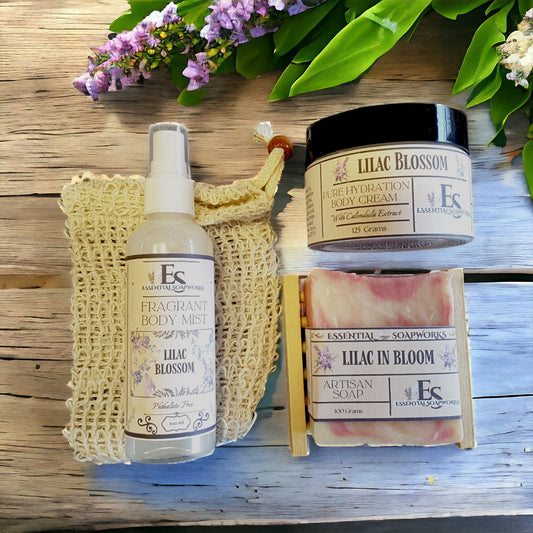 Lilac In Bloom Luxe Spa Gift Set