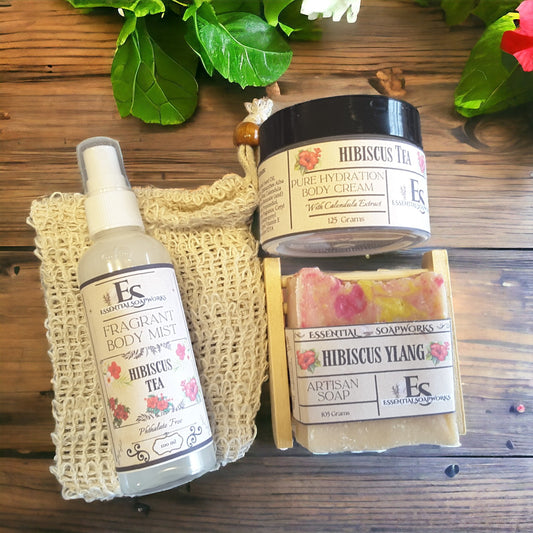 Hibiscus Ylang Luxe Spa Gift Set