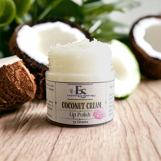 Coconut Cream Moisturizing Lip Polish