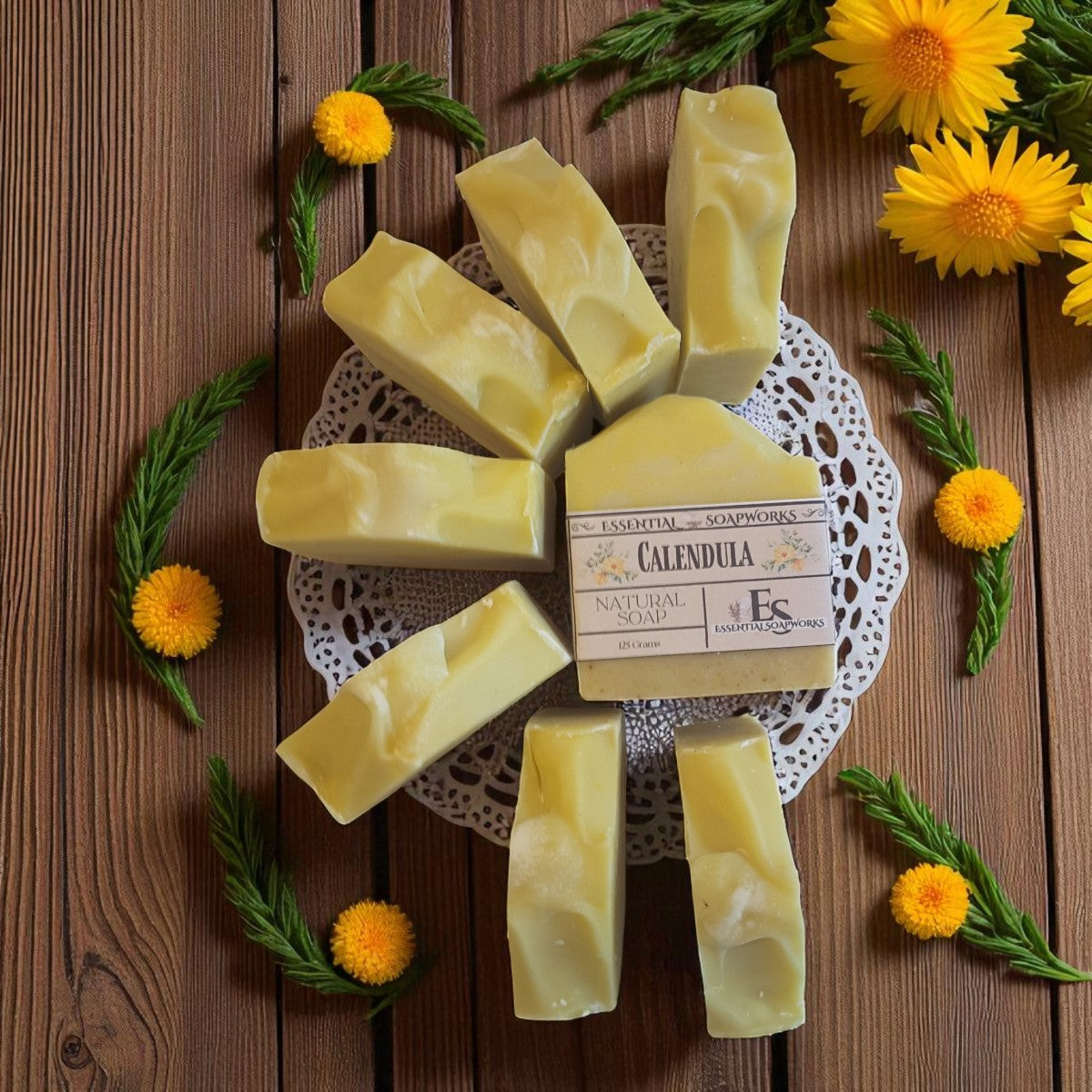 calendula vegan soap