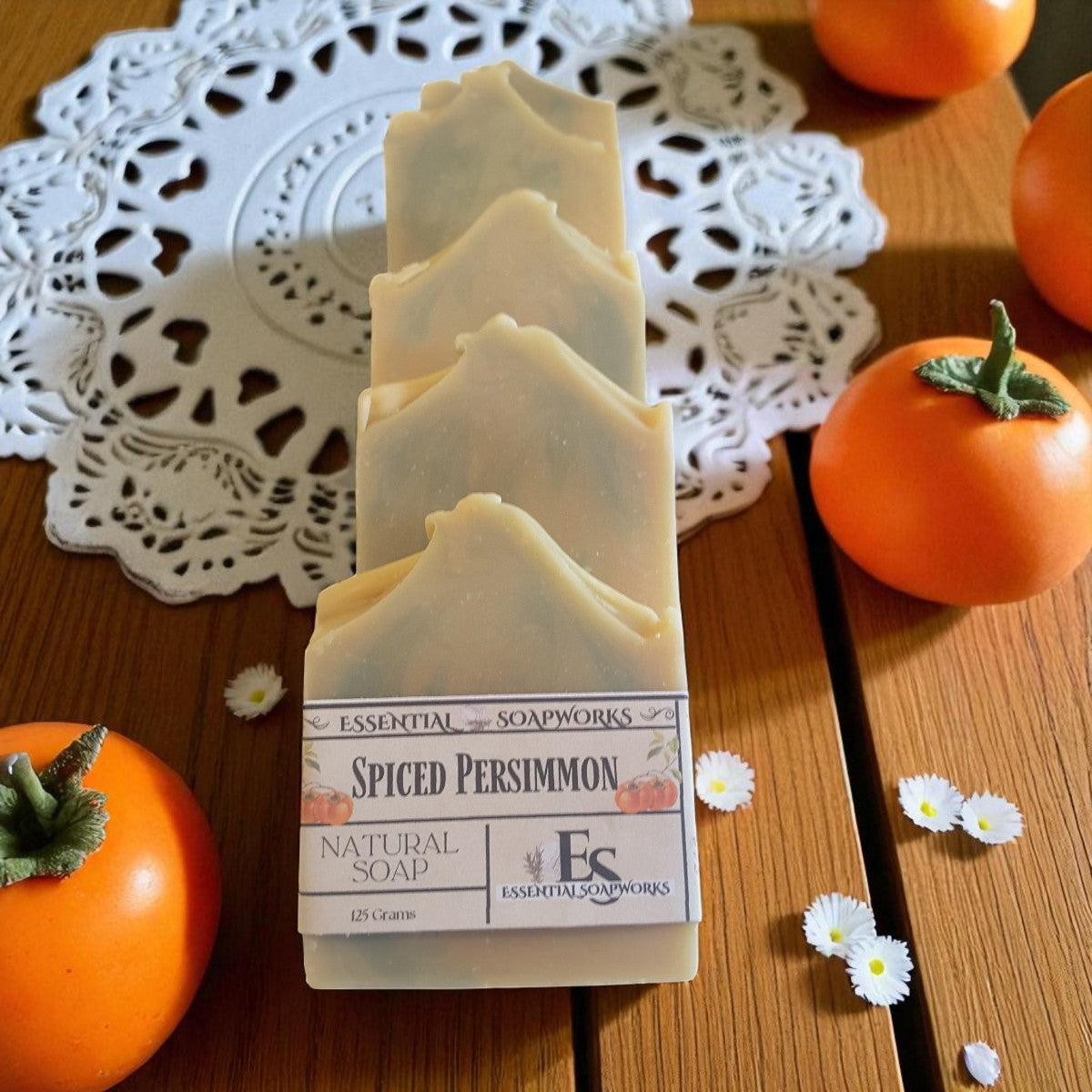 Spiced Persimmon Vegan Soap
