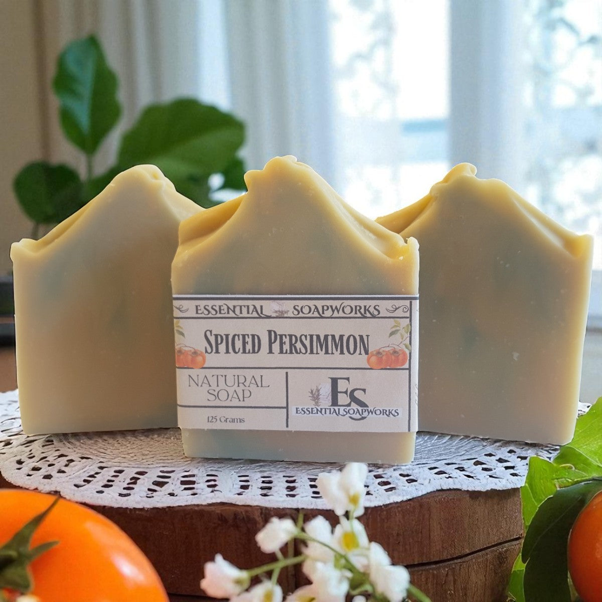 Spiced Persimmon Vegan Soap