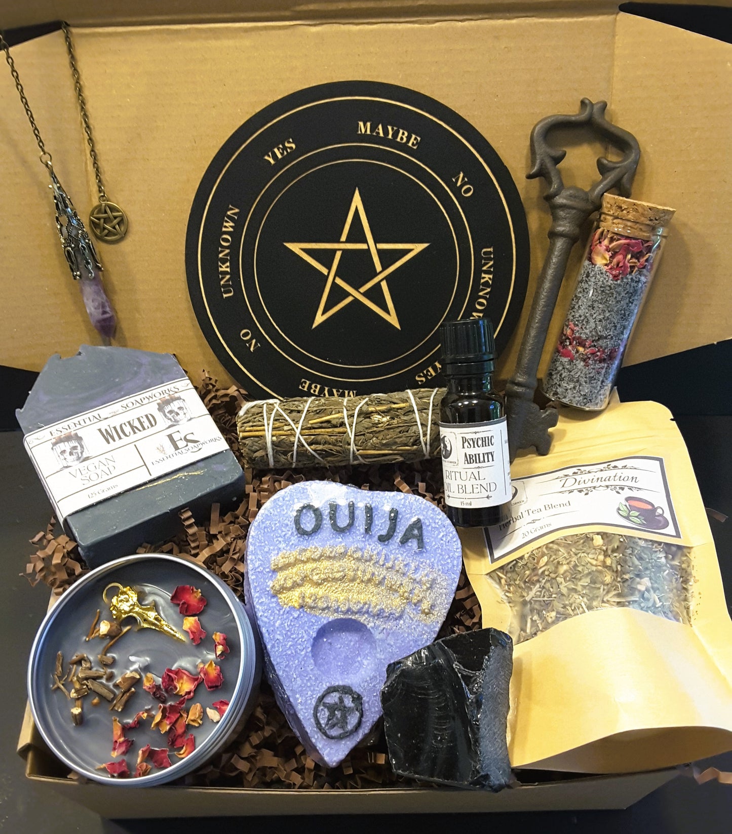 Samhain Pendulum Witchy Self-Care Kit
