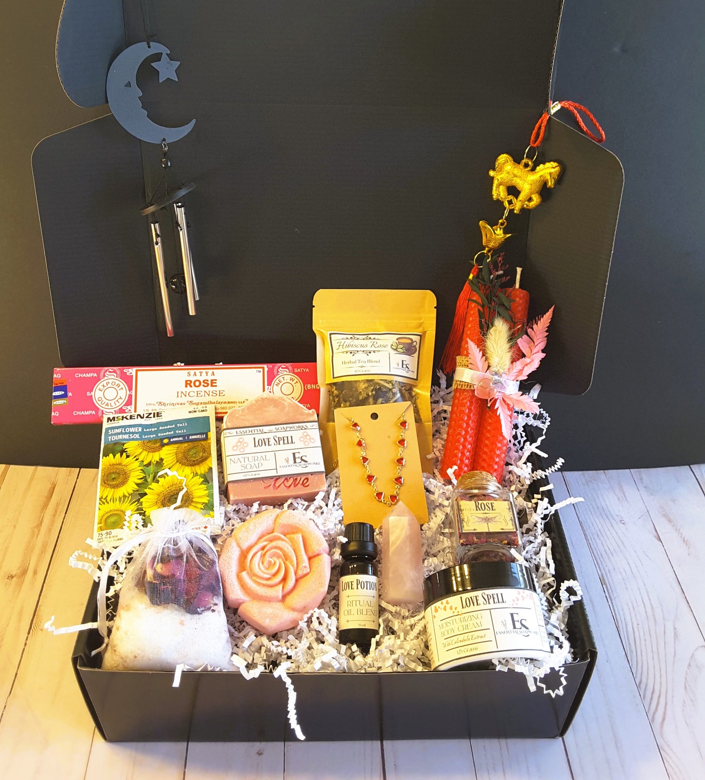 self-love themed witchy subscription box
