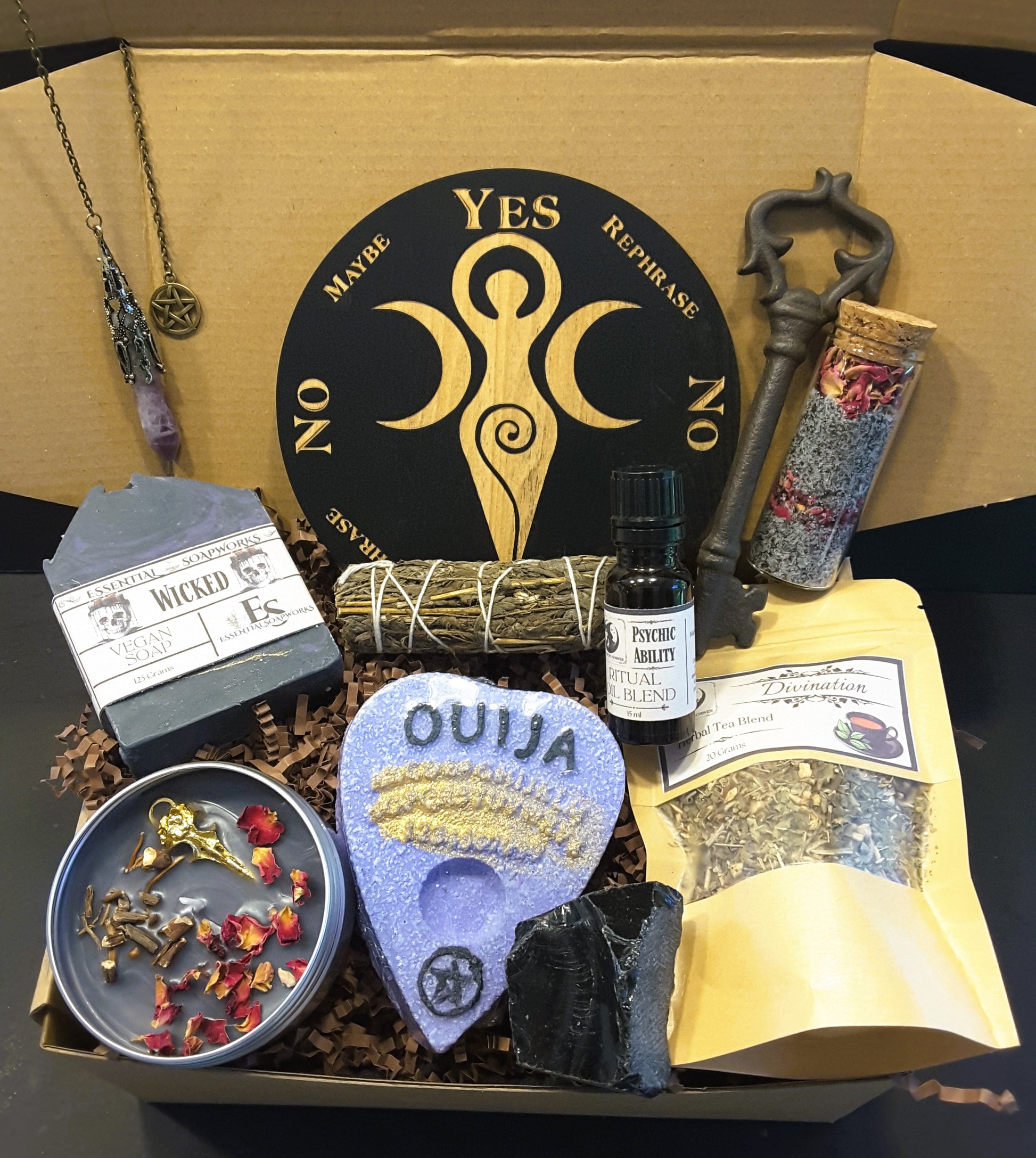 Samhain Pendulum Witchy Self-Care Kit