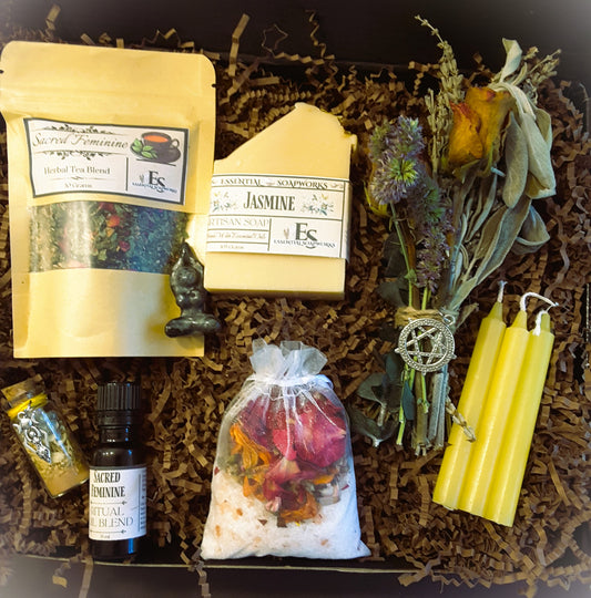 Sacred Feminine Ritual Bath Kit