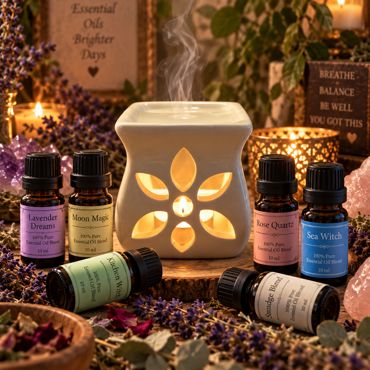 Ceramic Essential Oil Diffuser Burner