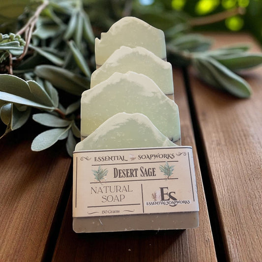 desert sage natural soap for men
