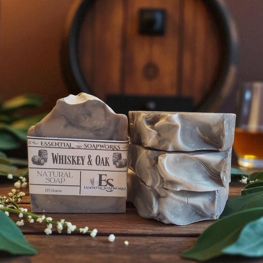 Whiskey & Oak Natural Soap for men