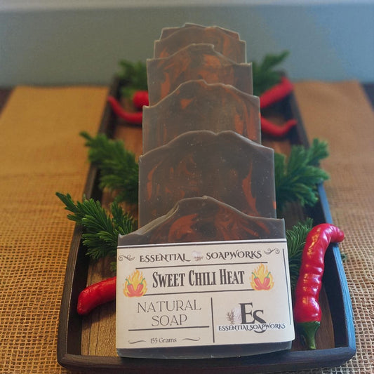 sweet chili heat vegan soap for men