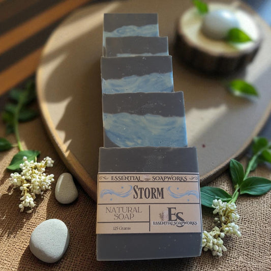 storm vegan soap for men