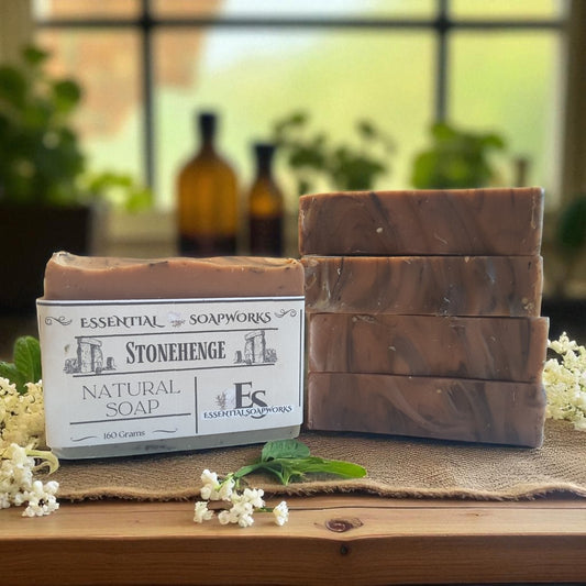 stonehenge vegan soap for men