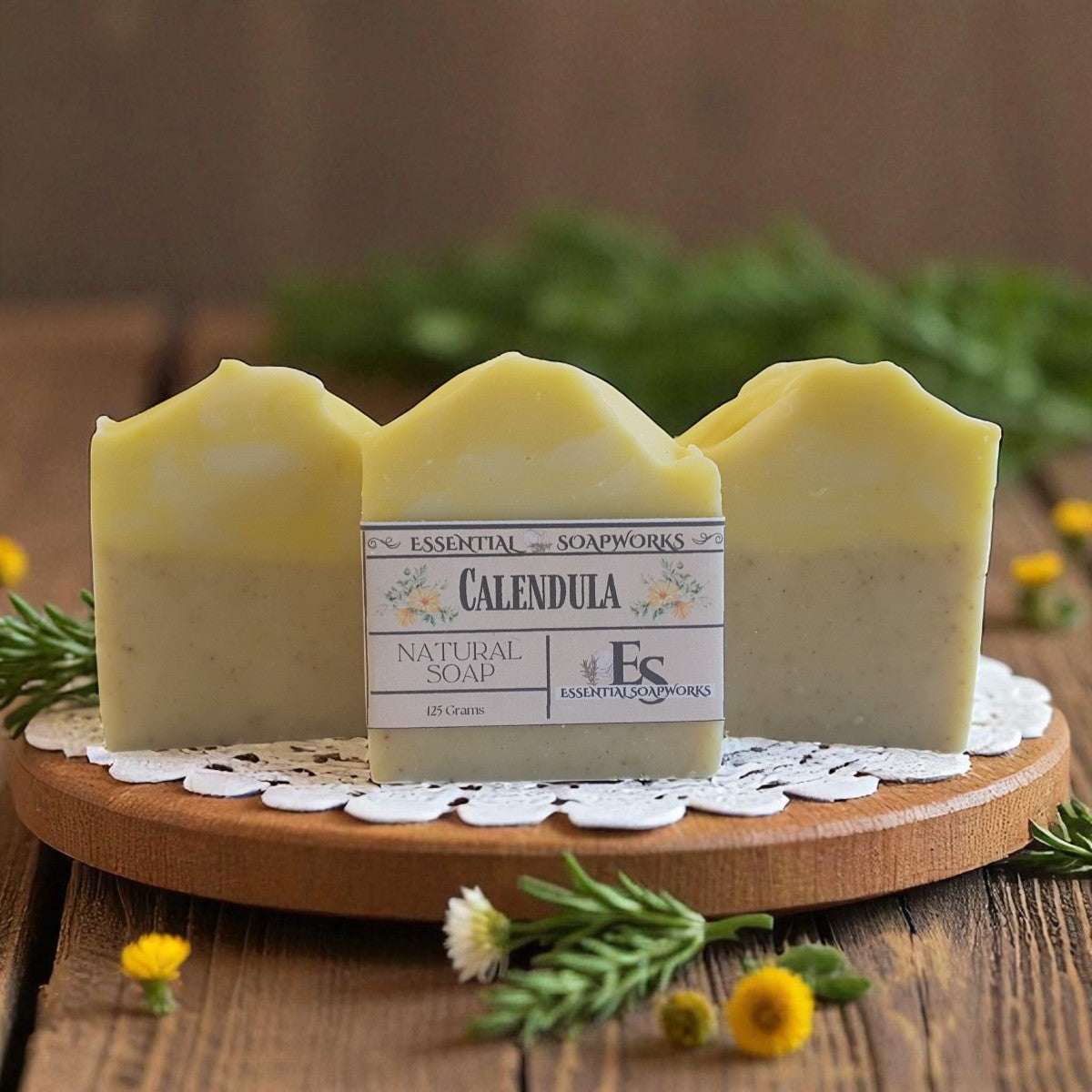 calendula vegan soap