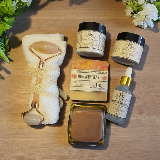 Hibiscus Ylang Luxe Spa Facial Kit