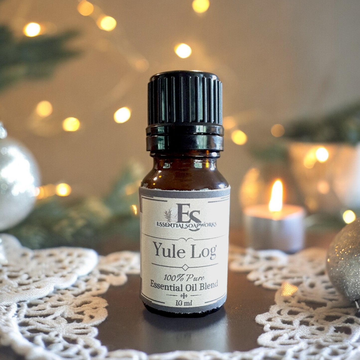 Yule Log Christmas Essential Oil Blend