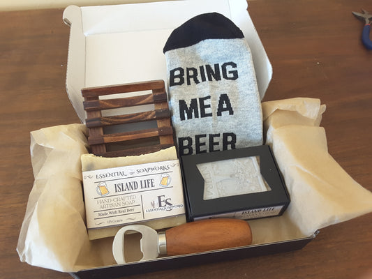 Island Life Brewmaster's Grooming Gift Set