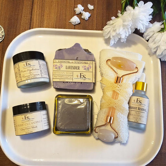 Lavender Luxe Spa Facial Kit