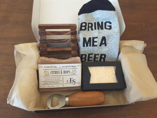 Citrus & Hops Brewmaster's Grooming Gift Set