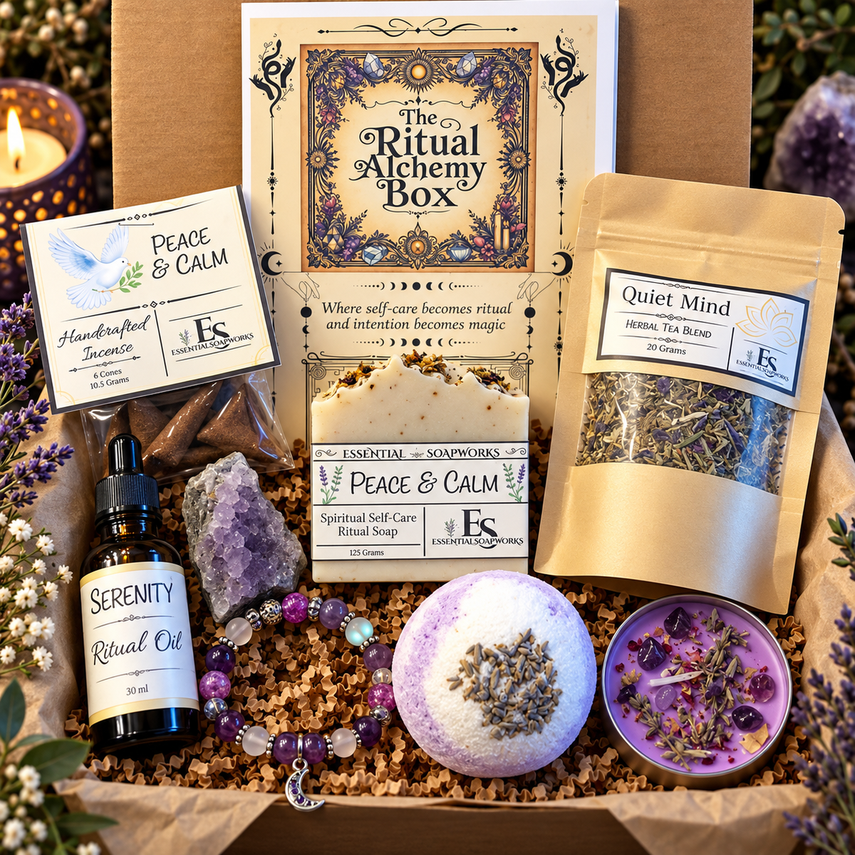 Ritual Alchemy Box | Sacred Self-Care & Ritual Wellness Subscription