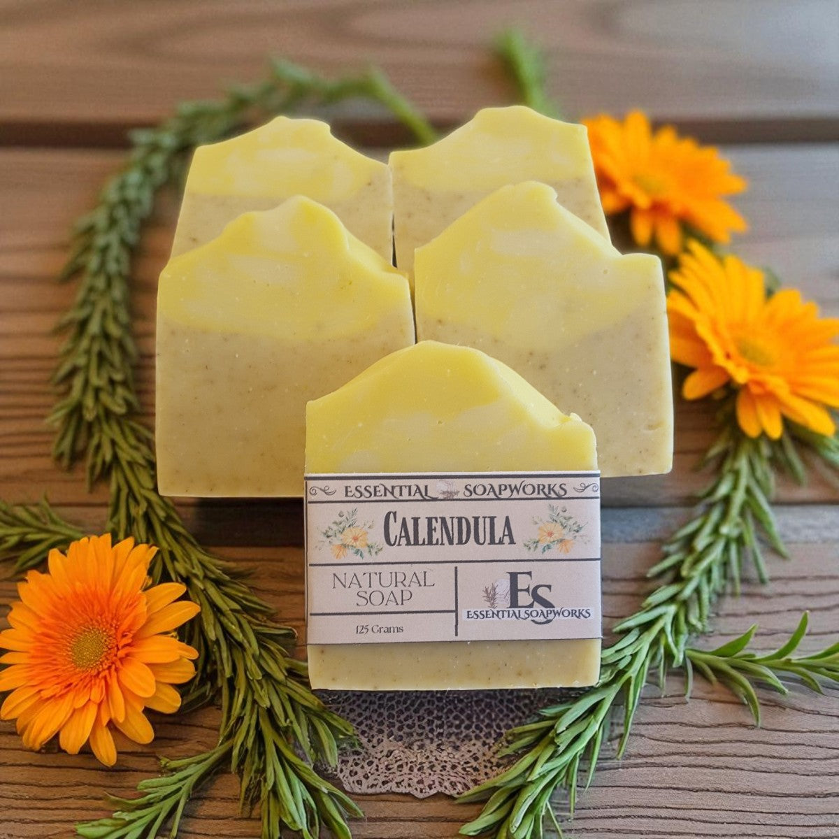 calendula vegan soap