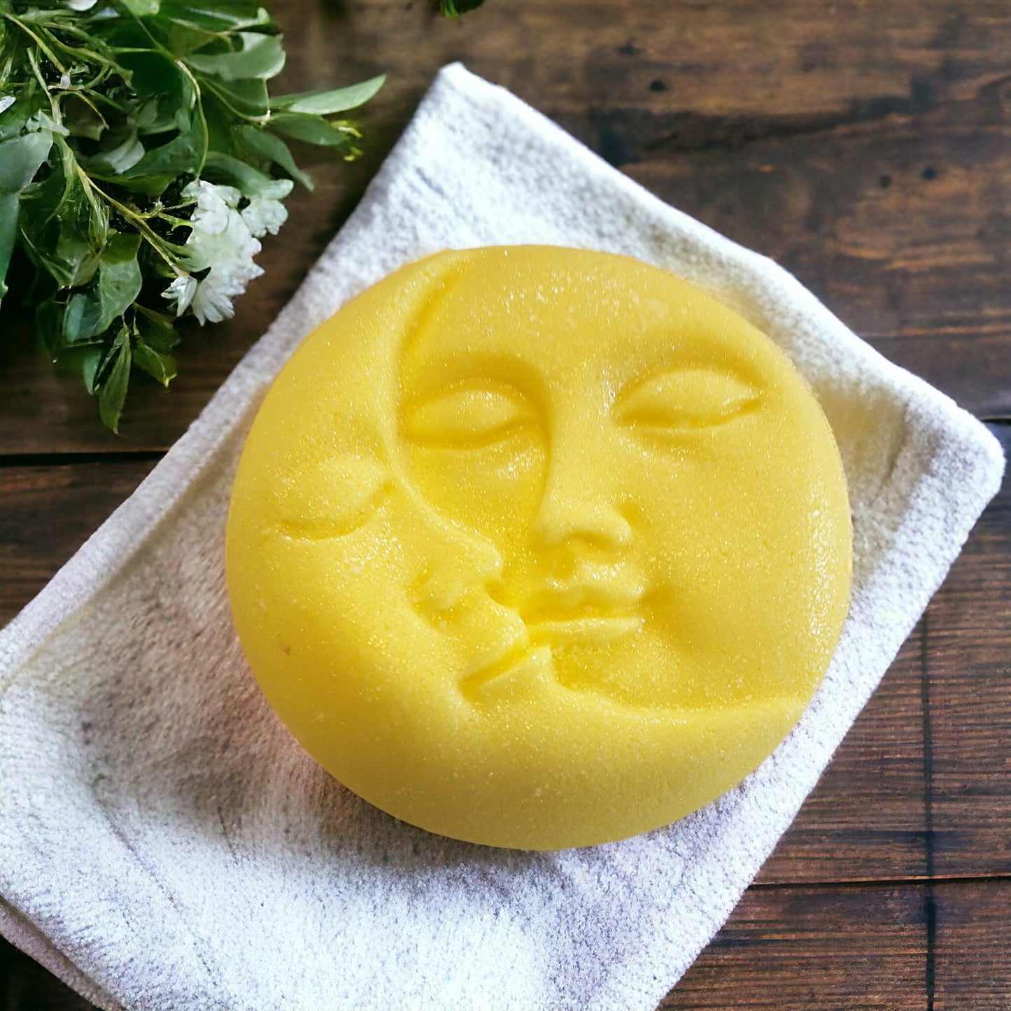 Amethyst Mind, Body & Spirit Self-Care Box sun and moon bath bomb