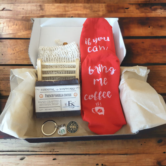 French Vanilla Coffee Lover's Gift Set