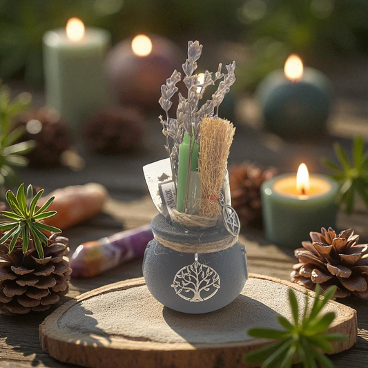 Money Magick Mini Cauldron Spell Kit