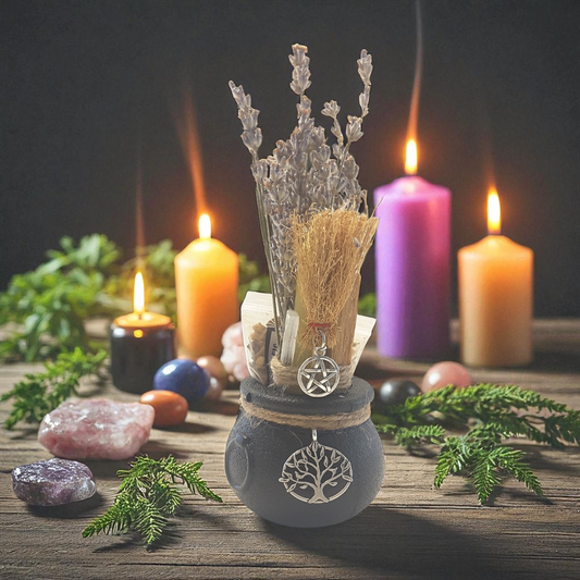 Moon Magic Mini Cauldron Spell Kit