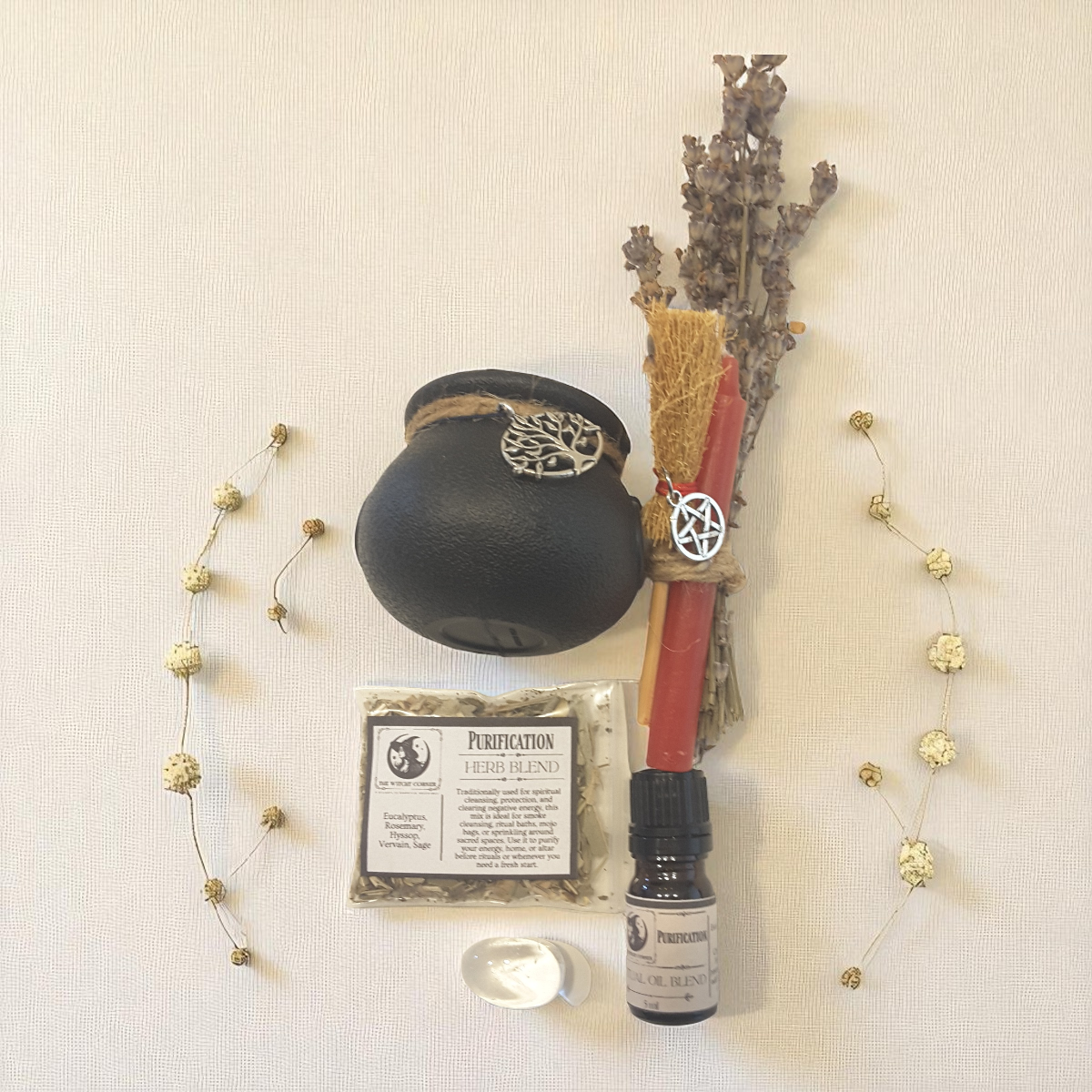 Purification Mini Cauldron Spell Kit